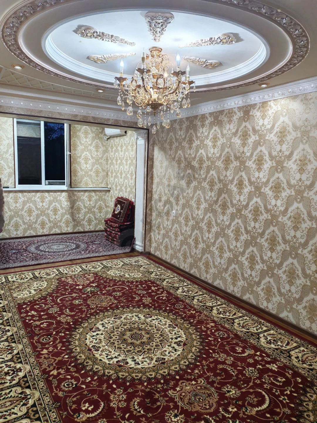 Maktab bog'cha , eco bozor, Masjid yaqin hovosi toza darahtlar kup tinch joy. - Cover Photo