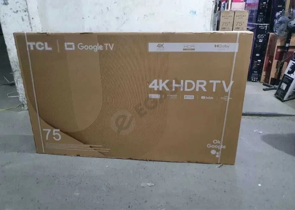 Телевизор tcl 75 V6B 4К Google TV 30% скидка гарантия и установка есть - Cover Photo