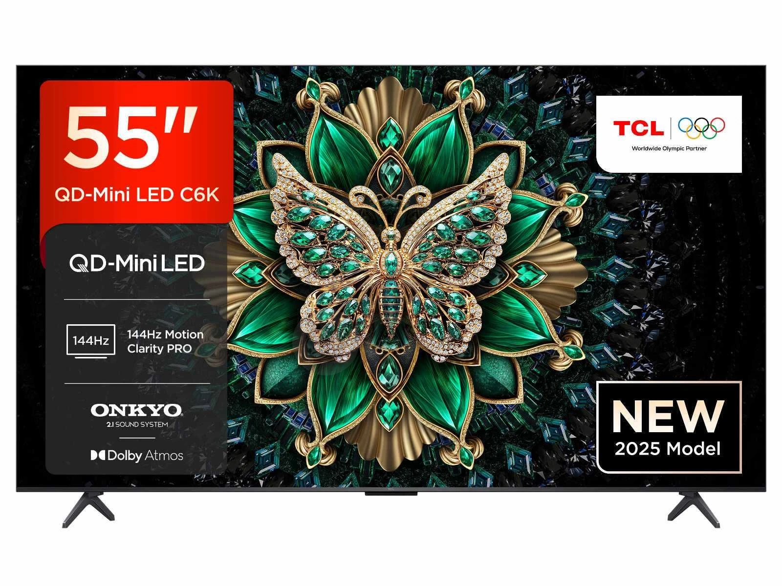 Телевизор TCL 55 C6К 4K QD-Mini LED 144hz Google TV доставка бесплатно - Cover Photo