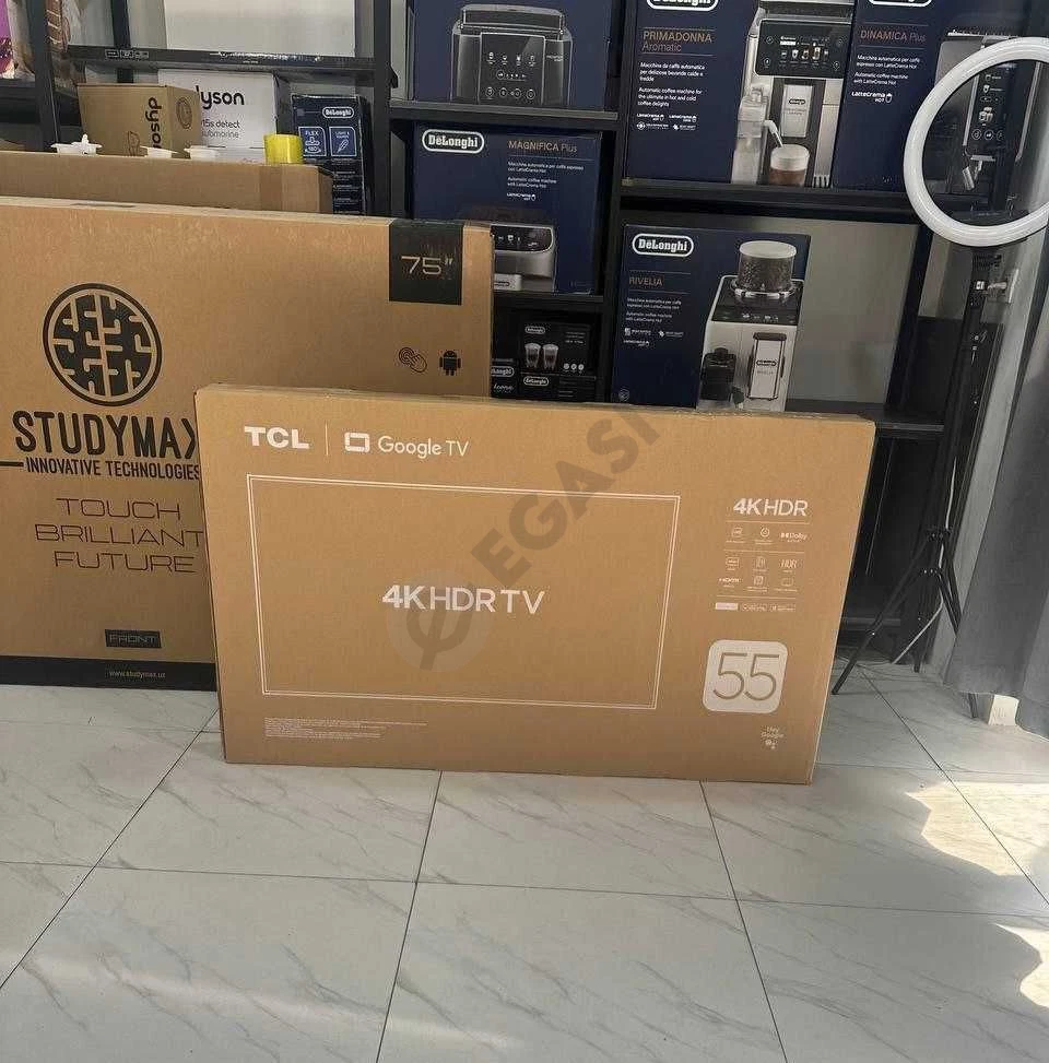 телевизор TCL 55 4K LED Smart Google TV 2025 NEW доставка бесплатно - Cover Photo
