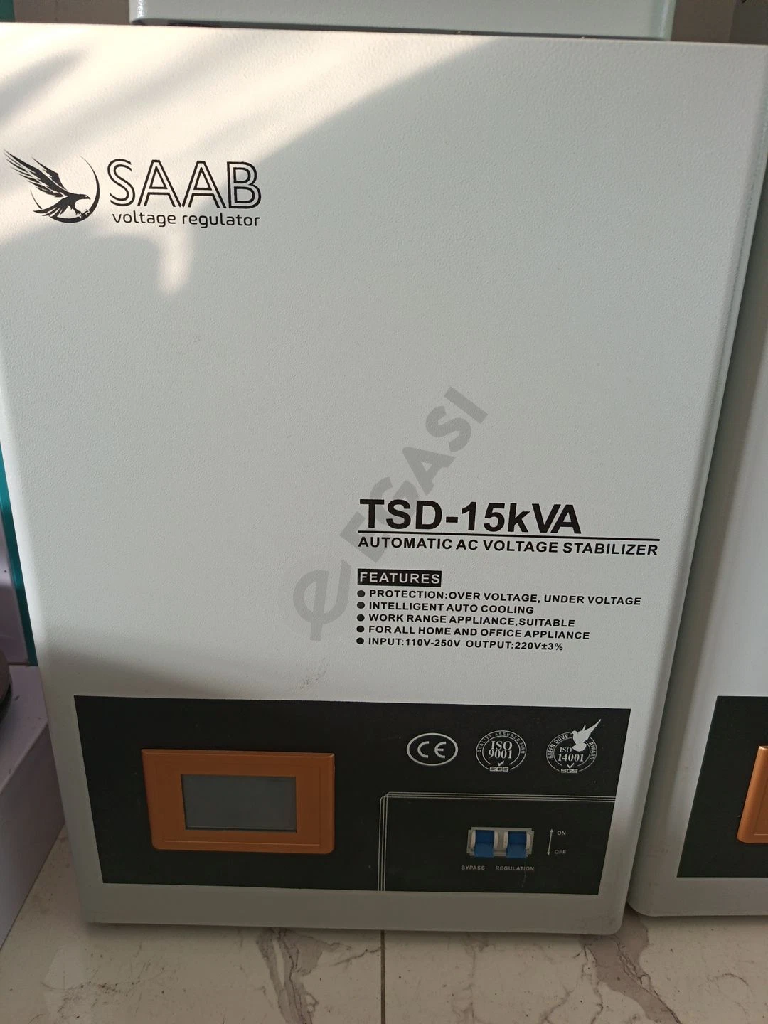 SAAB TSD-15kVA SAAB оптом арзон нархда стабилизатор напряжения 15000VA - Cover Photo
