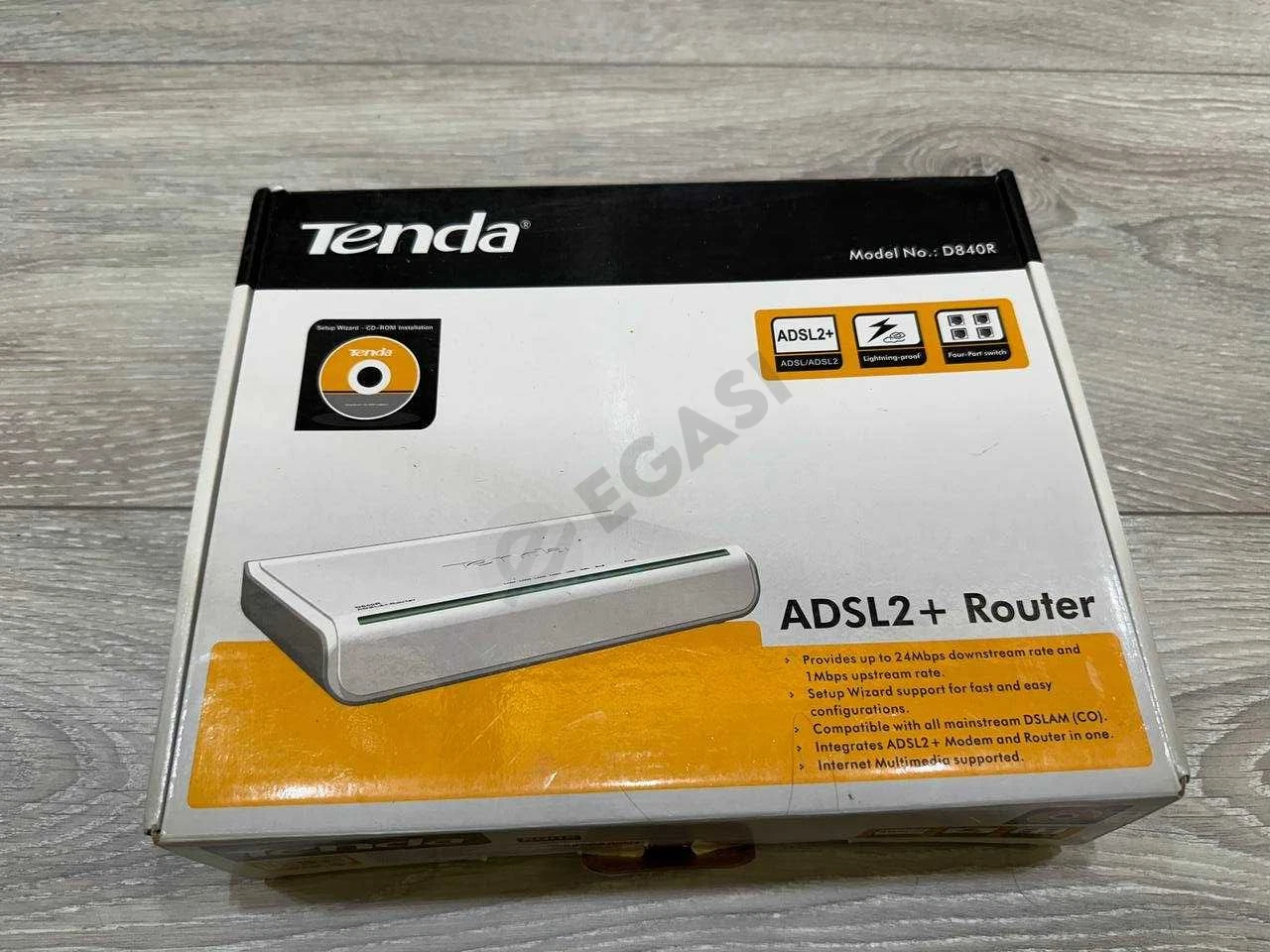 Продам ADSL2+ роутер Tenda D840R, б/у, хорошее состояние - Cover Photo