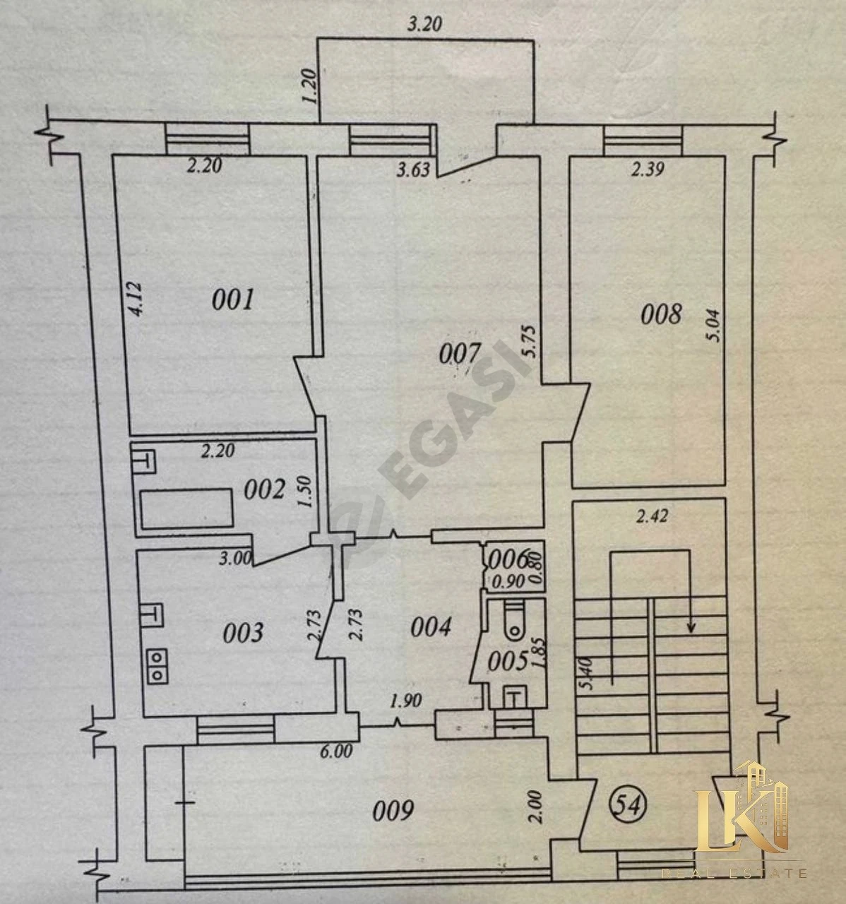 3-комнатная квартира 73 м², Яккасарайский район - Cover Photo