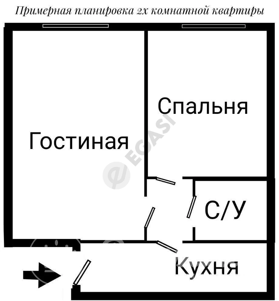 1 комнатная квартира на Куйлюке, Мирабадский район - Cover Photo