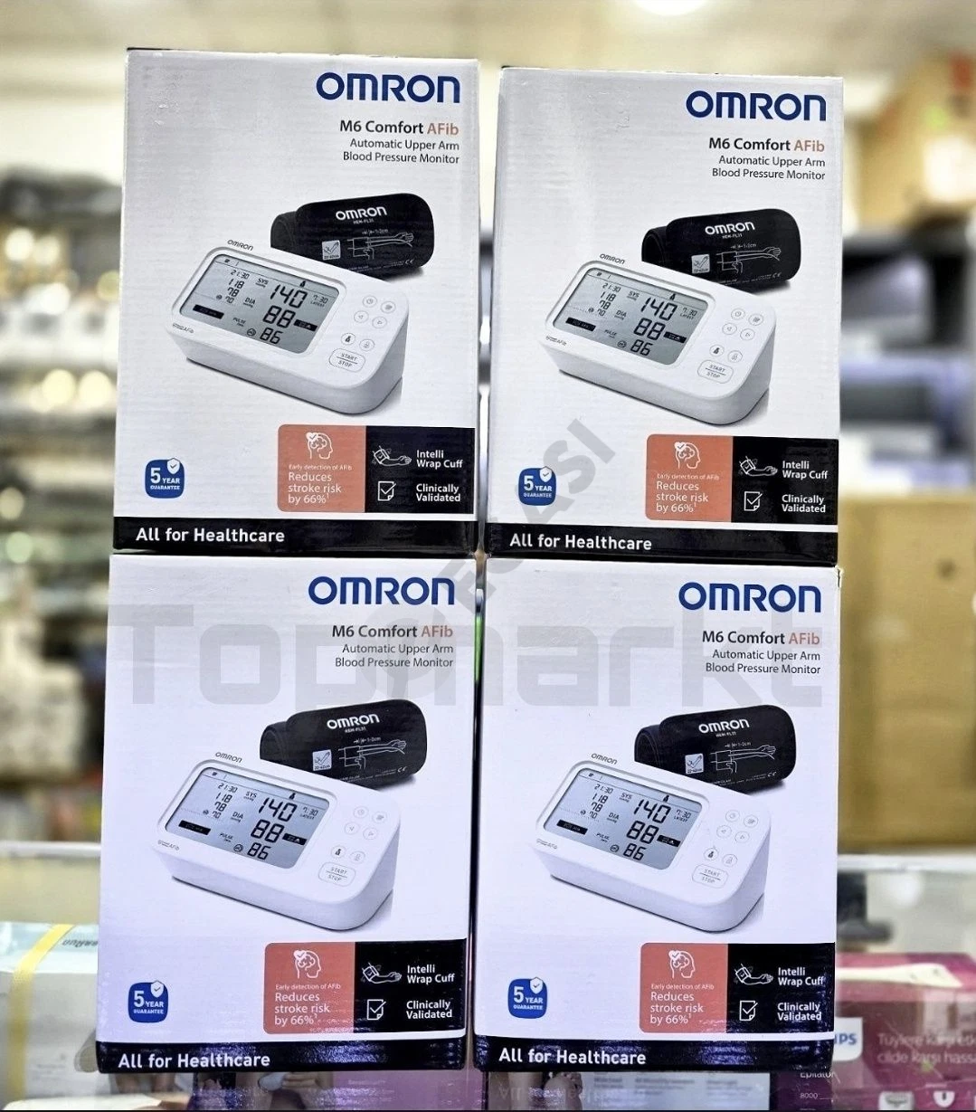 Тонометр Omron M6 Comfort Afib. Гарантия от магазина - Cover Photo