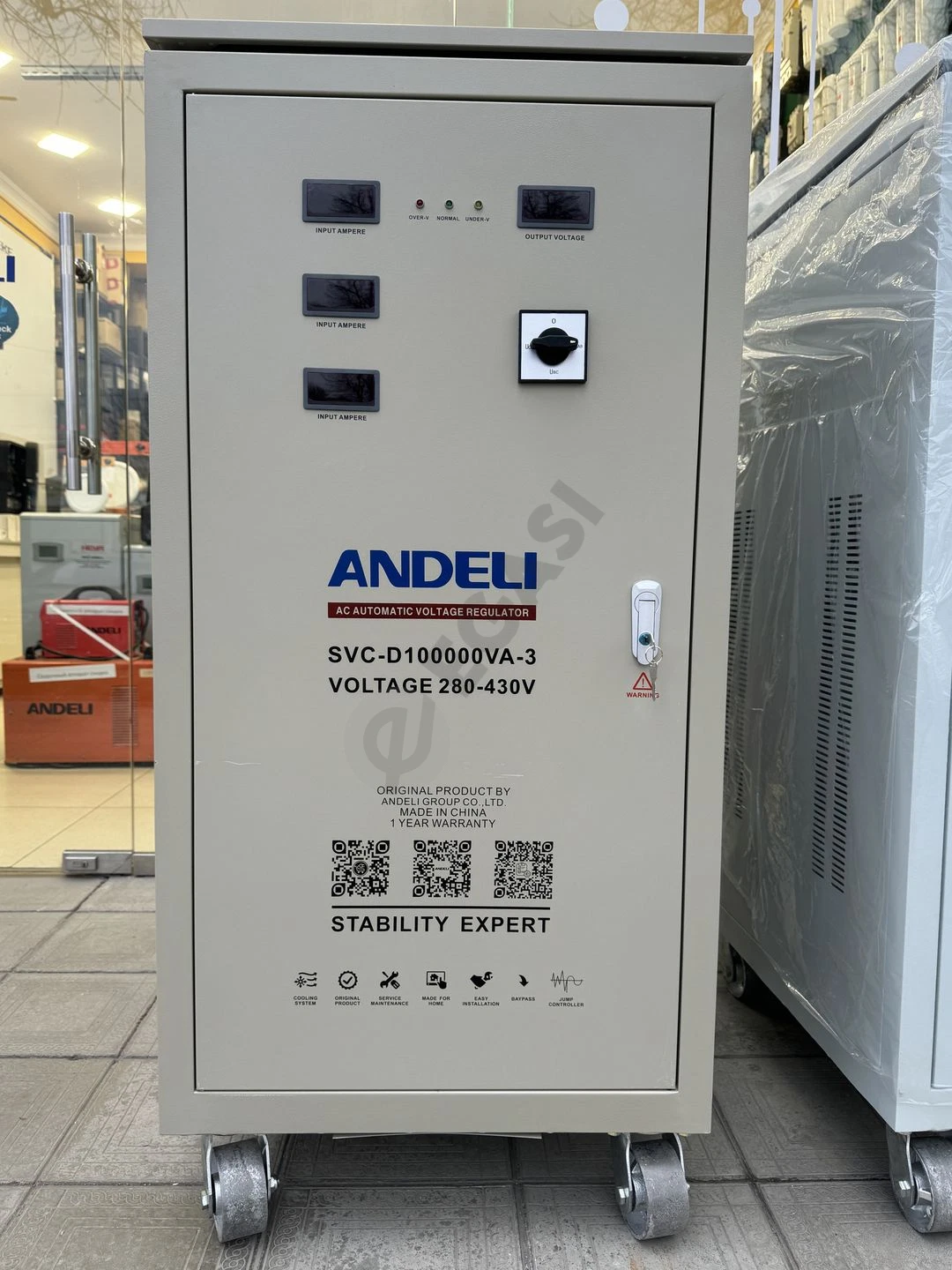 Сотилади Sotiladi/STABILIZATOR ANDELI-TOZA Original SVC-100kva 380v - Cover Photo
