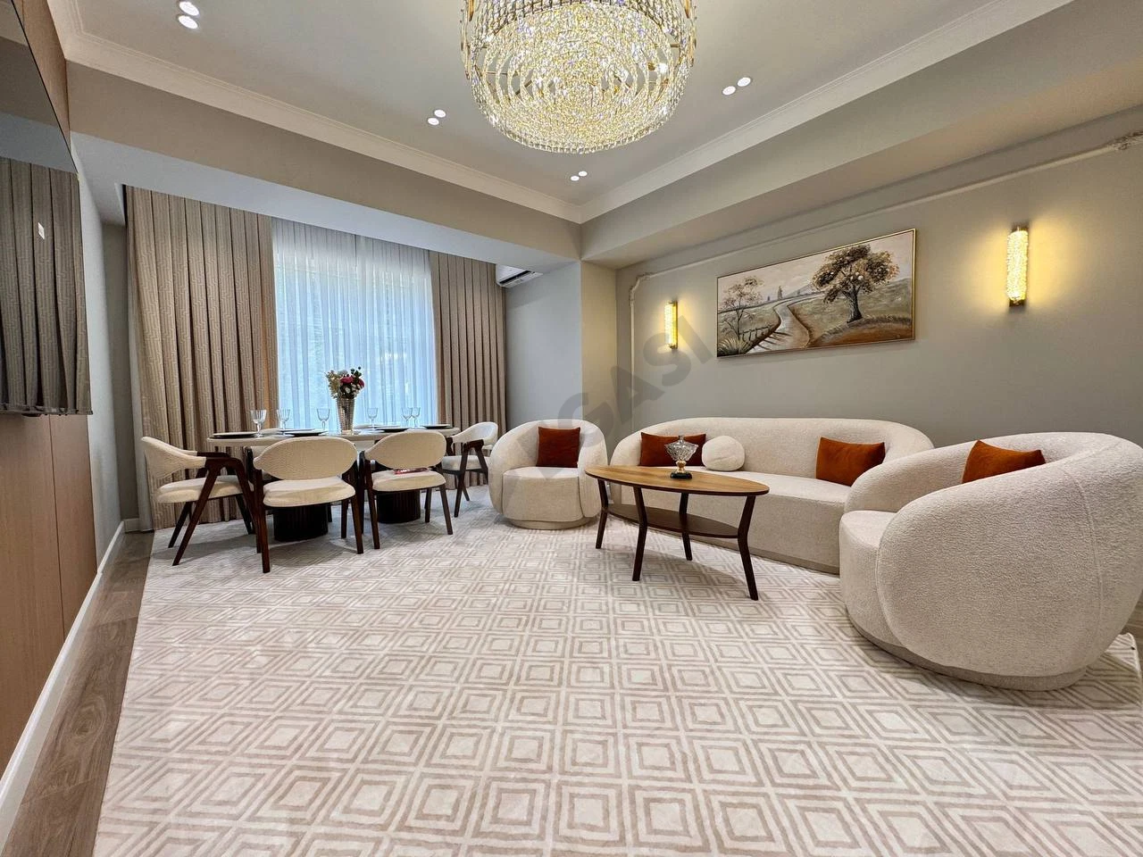 Poytaht Residence, 4 комнаты, 100 кв, Дизайнерский ремонт - Cover Photo