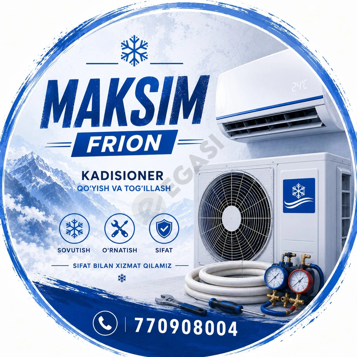 qanditsioner usta - Cover Photo