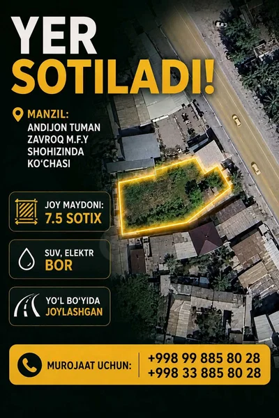 YER SOTILADI - Cover Photo
