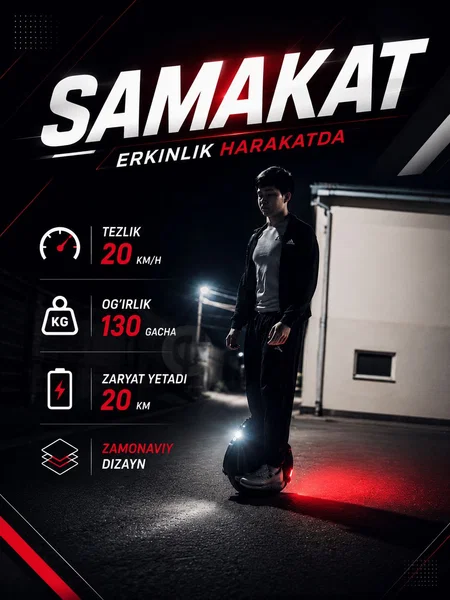 zamonaviy samakat (monokoleso) sotiladi - Cover Photo