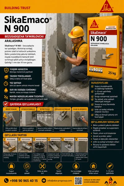 SikaEmaco® N 900 (MasterEmaco N 900) - Cover Photo
