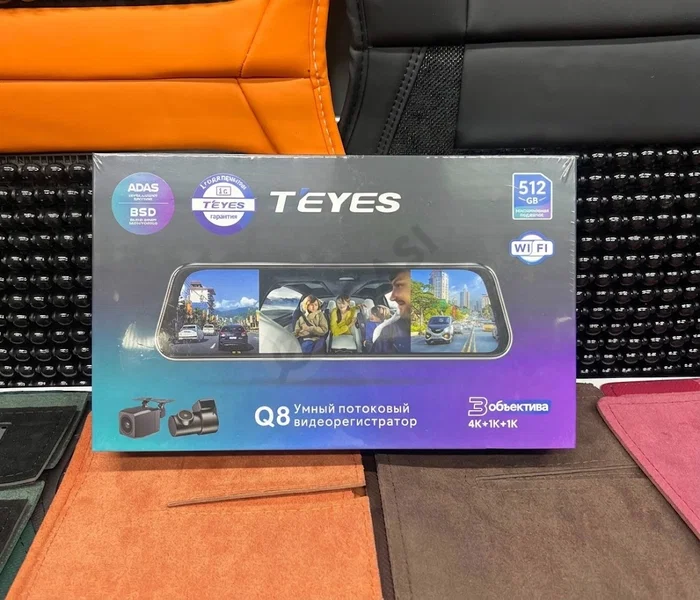 π₯ TEYES Q8 β 3 Kamerali Smart Video Registrator (4K Ultra HD) - Cover Photo